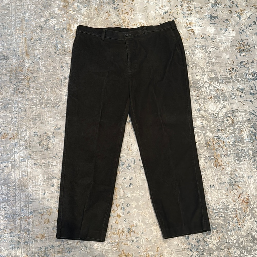 Mens Orvis Deep Green Corduroy Pants